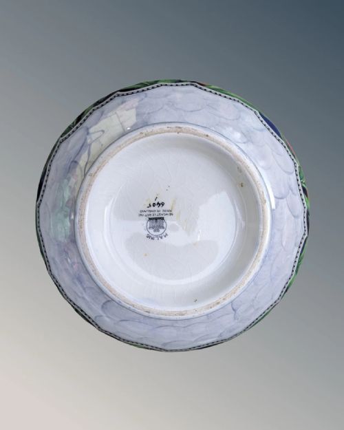 LARGE MALING TULIP PATTERN BOWL - ADDITIONAL PHOTO 4