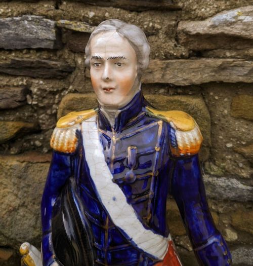 fig 1. Rare Pair Of Staffordshire Figures Napier & Dundas