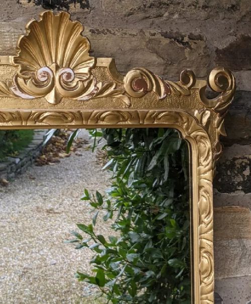 fig 1. Elegant George III Pier Glass Gilt Mirror