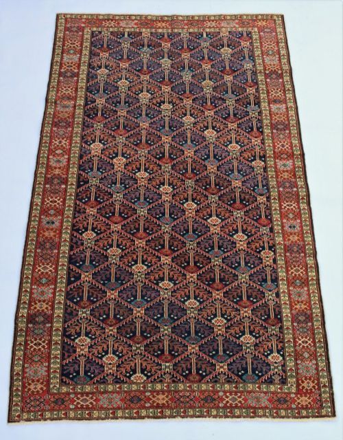 FINE ANTIQUE SHIRVAN CARPET