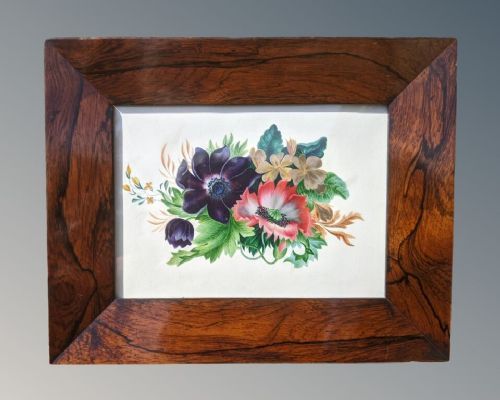 ANTIQUE WATERCOLOUR CATHERINE THOMAS 1860