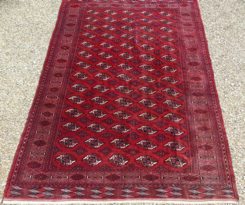 GOOD ANTIQUE TEKKE CARPET ROOM SIZE