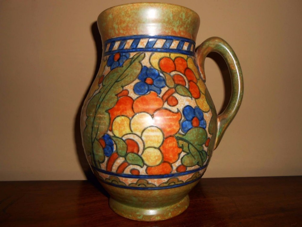 Charlotte Rhead Vase Crown Ducal Byzantine