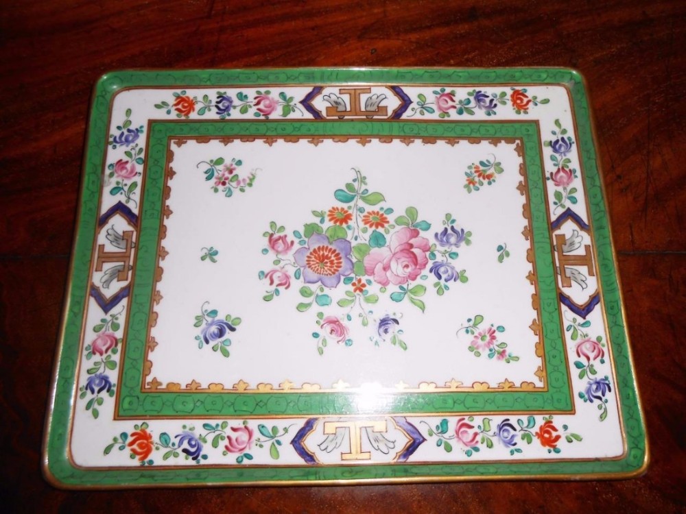 19th Century Samson Famille Rose Porcelain Tray 