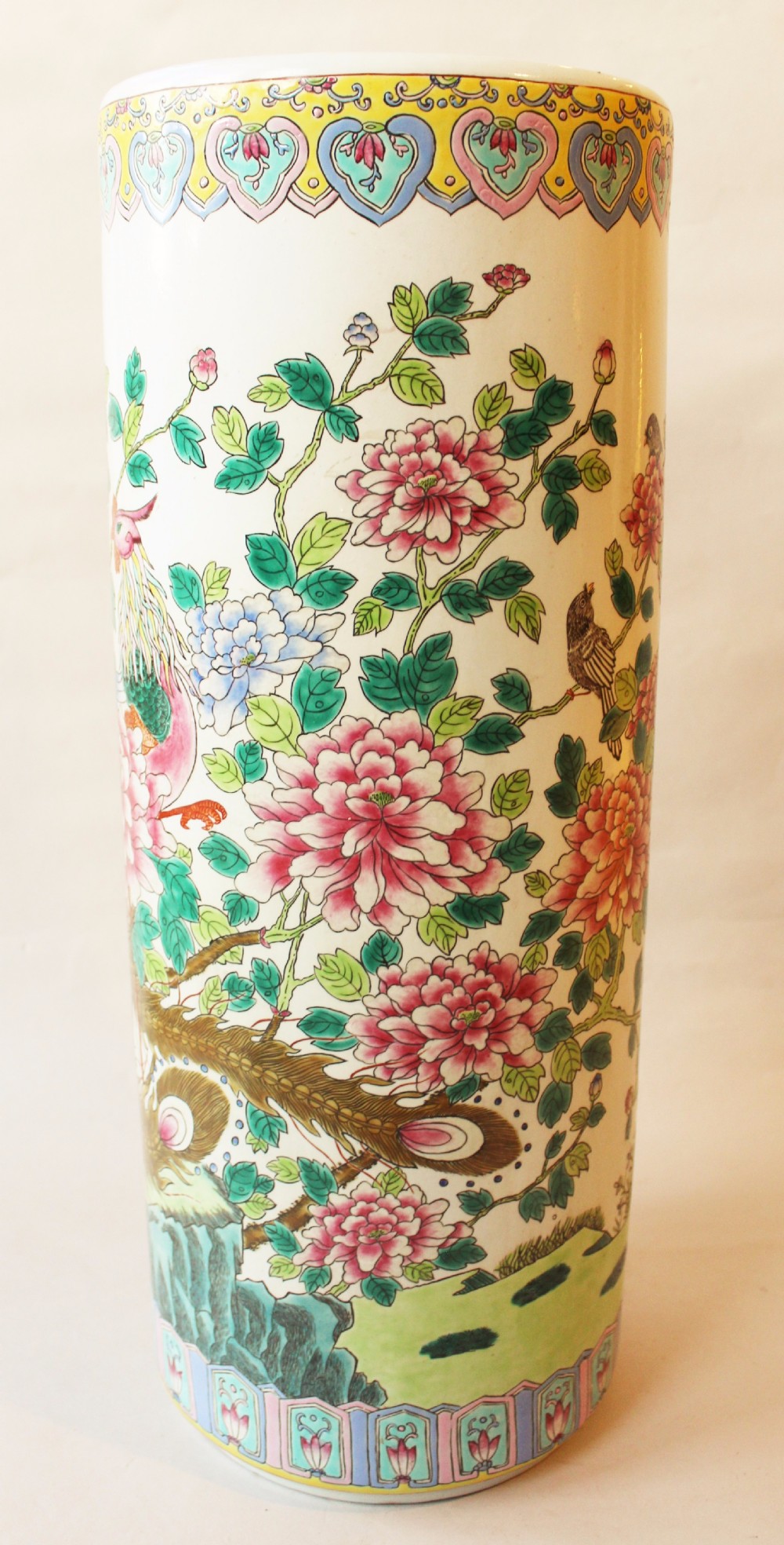 Antique Chinese Famille Rose Stick Stand View VIII