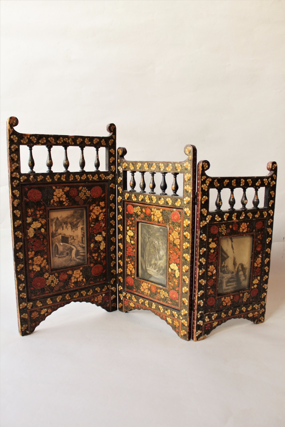 Antique Indian Kashmir Screen