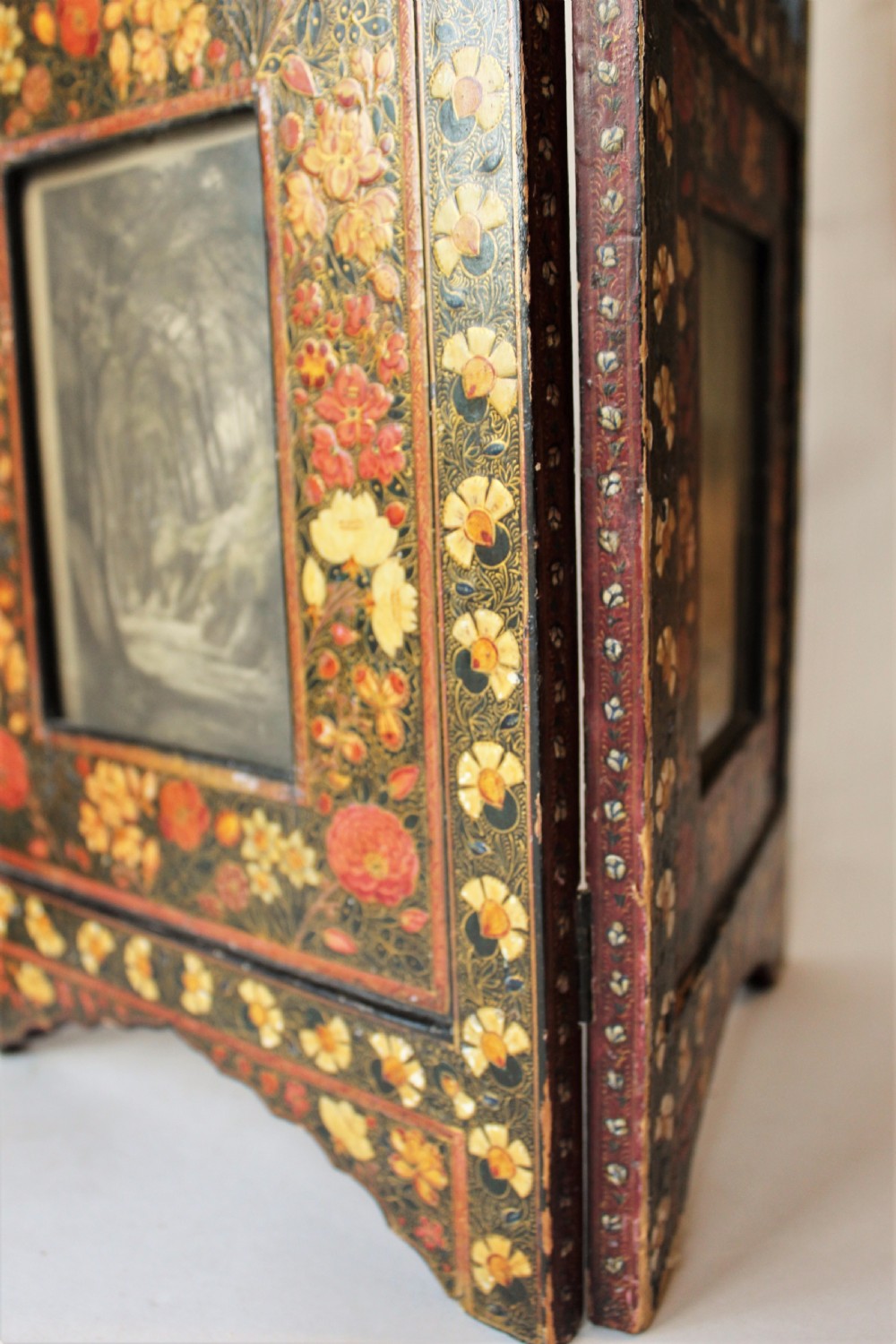 Antique Indian Kashmir Screen View VII