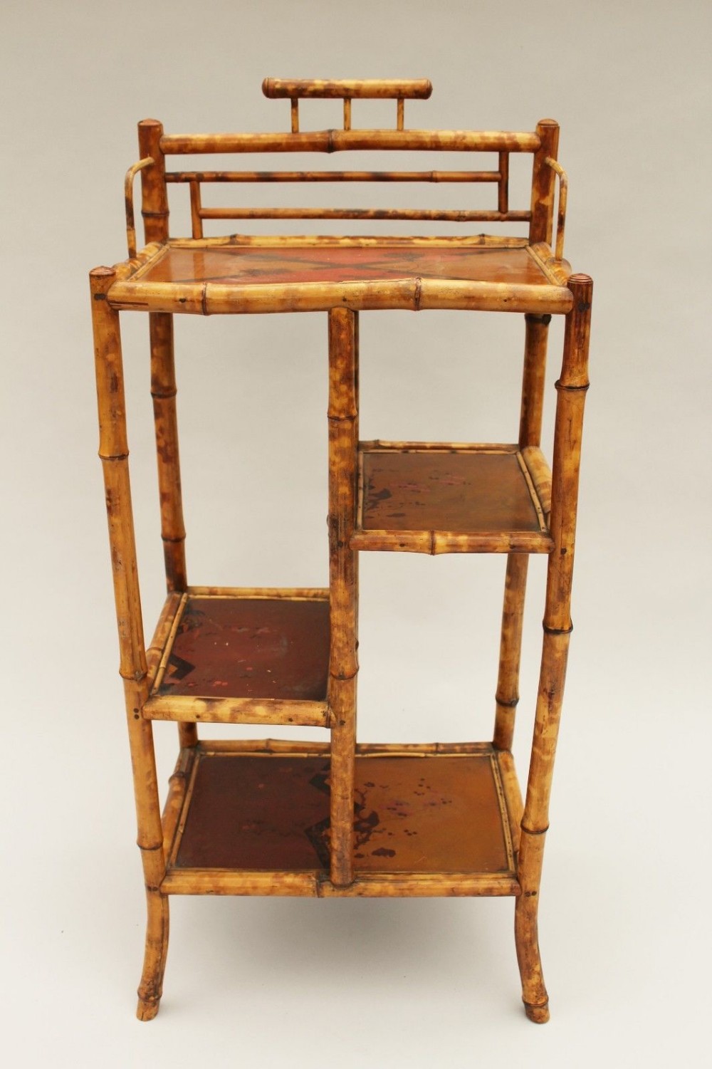Aesthetic Period Bamboo Shelves Whatnot