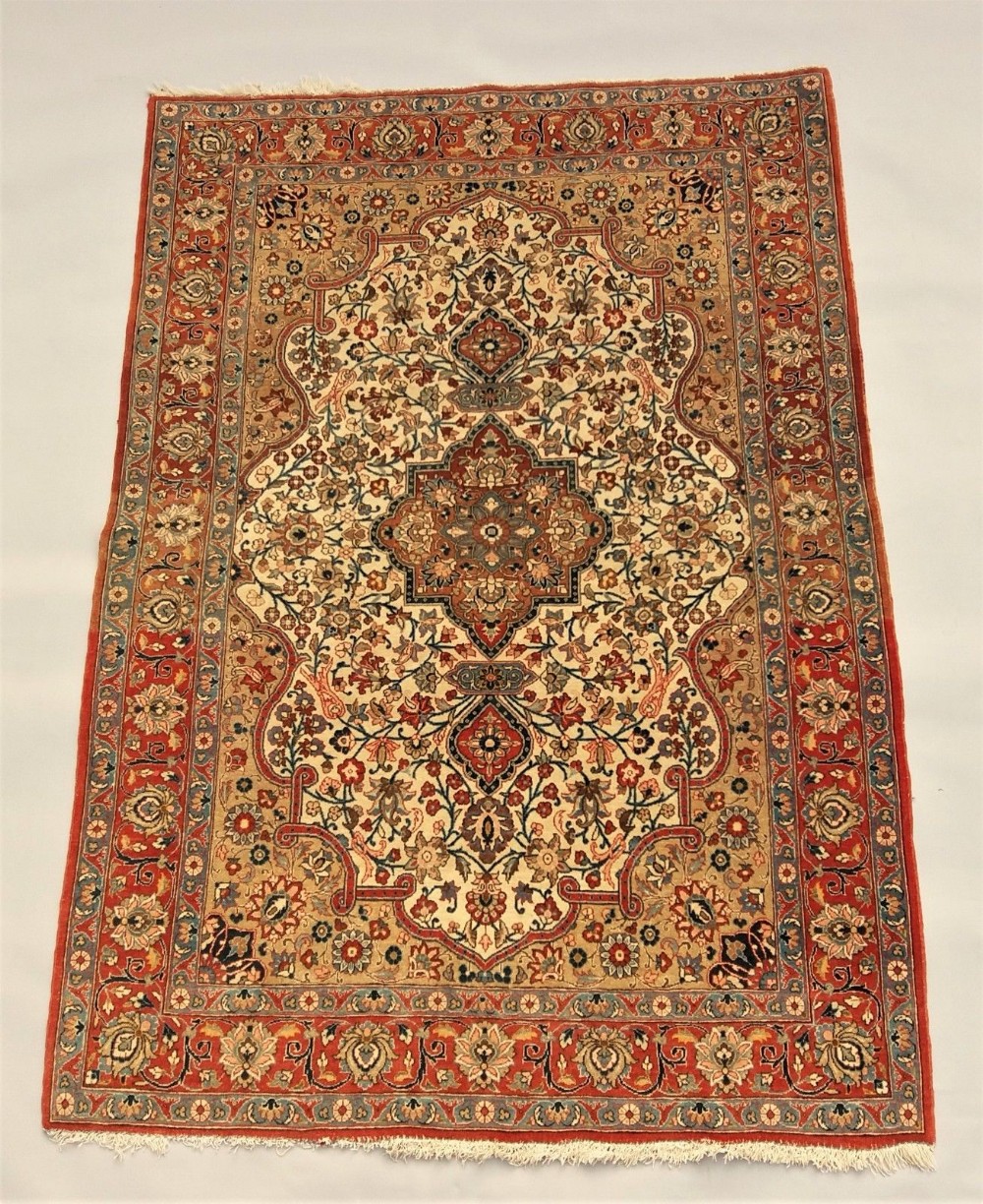 Antique Ghom Carpet