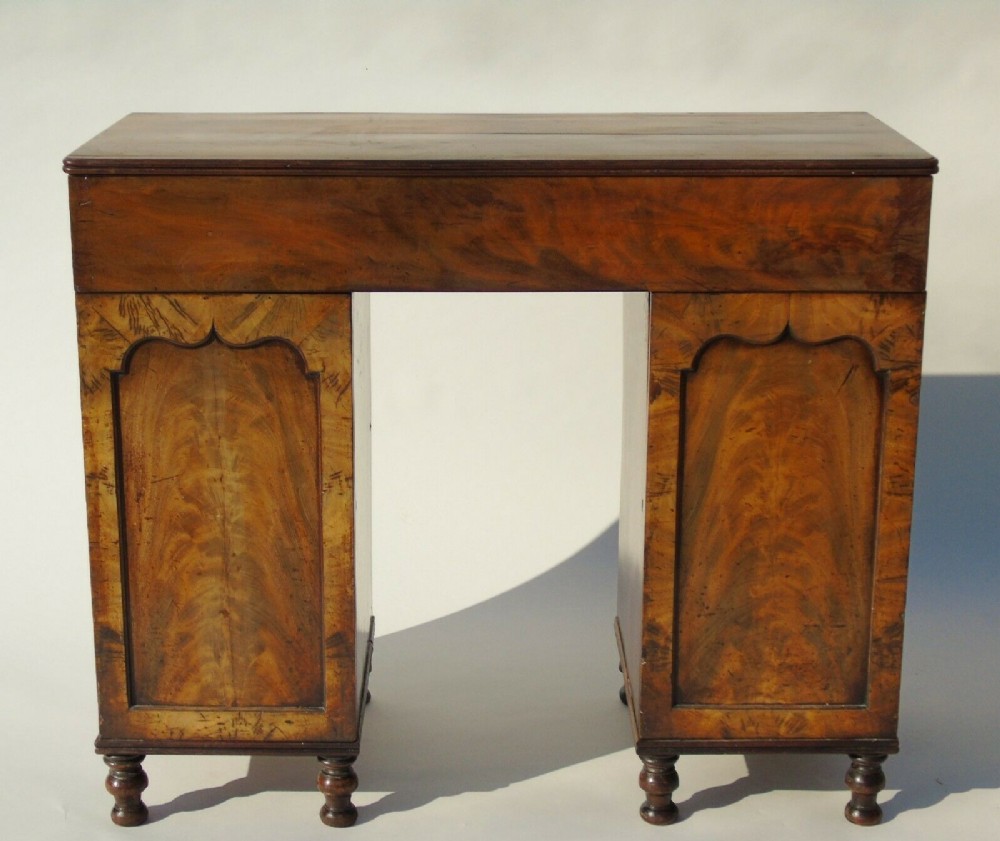 Neat Regency Mahogany Sideboard Cabinet