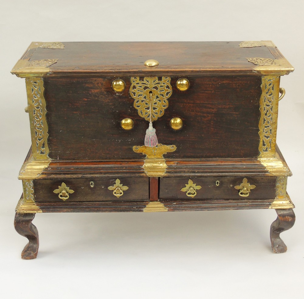 19th Century Zanzibar Chest on Stand View II