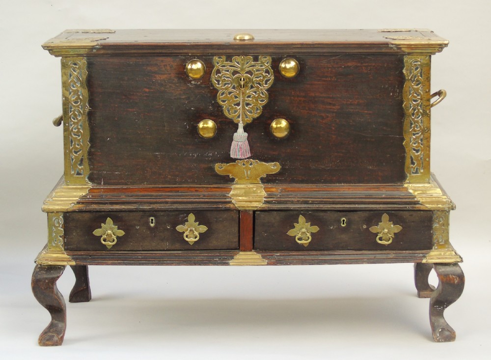 19th Century Zanzibar Chest on Stand