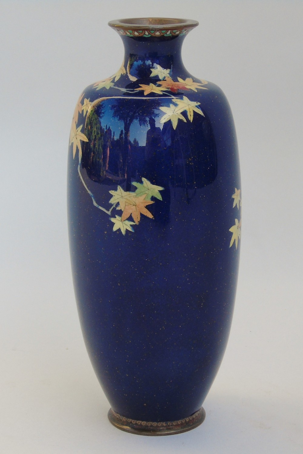 Aesthetic Antique Japanese Cloisonne Vase View VIII