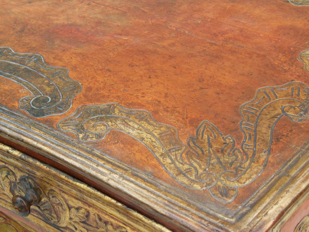 Outstanding 19th Century Italian Gilded Gesso Chest of Drawers View IX