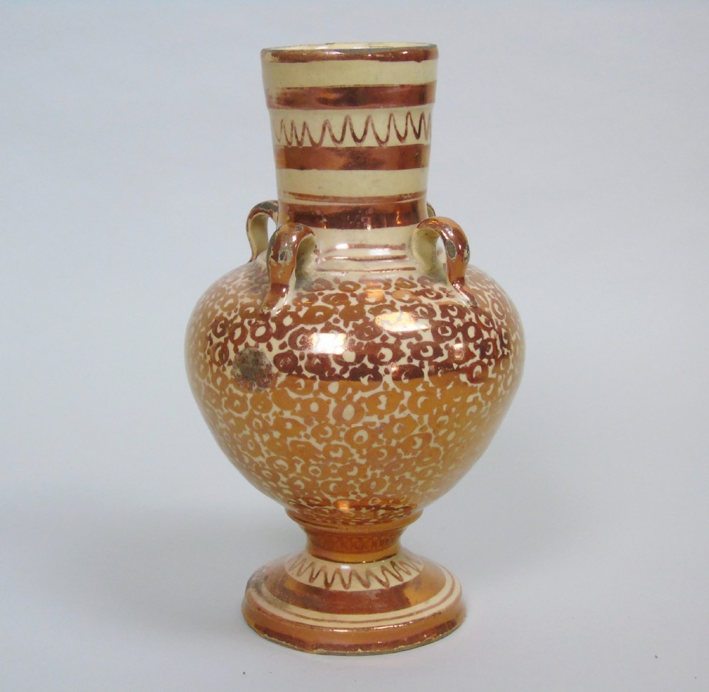 Hispano Moresque Lustre Vase 18th Century