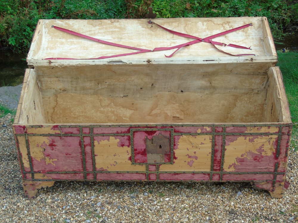 Decorative 17th Century Italian Dome Top Chest View V