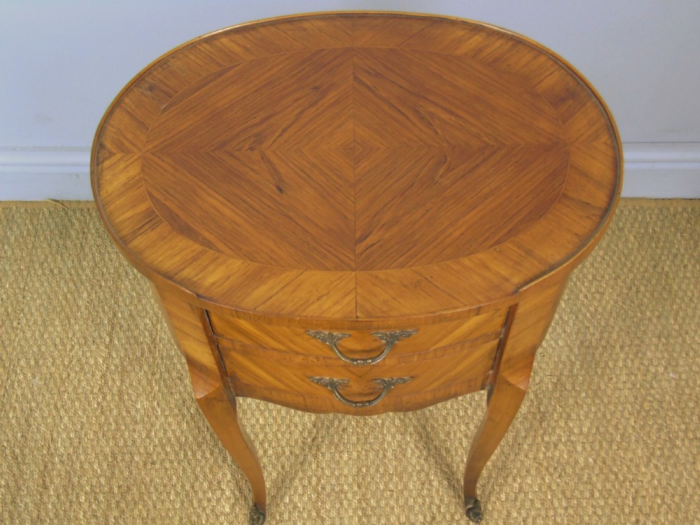 Neat Antique French Bedside Table View II