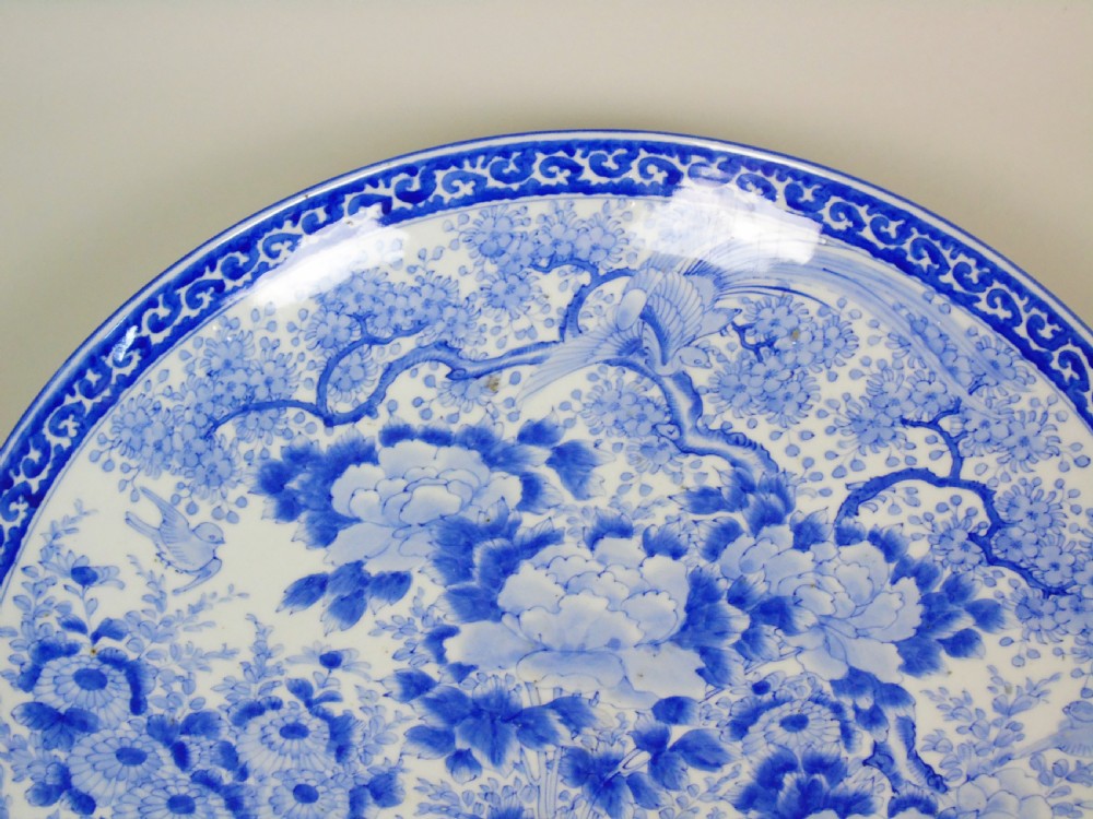 Good Large 19th Century Japanese Arita Ware Charger View II