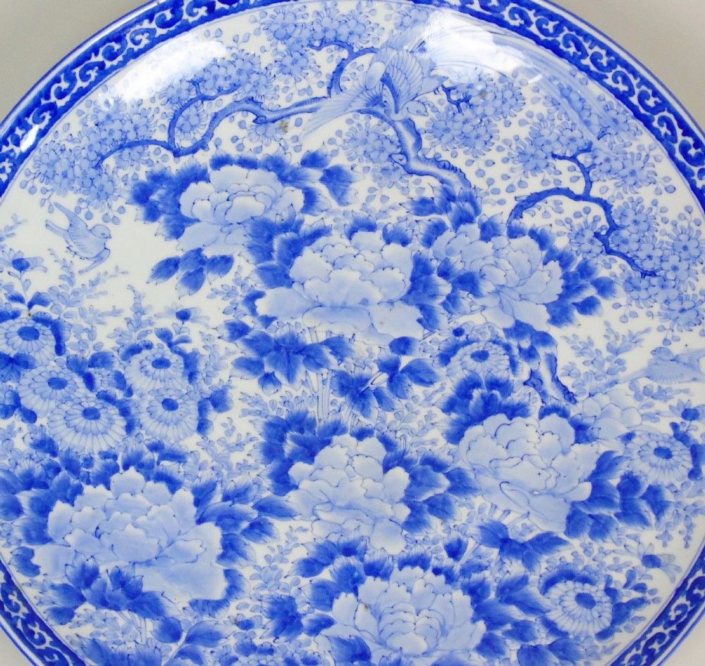 Good Large 19th Century Japanese Arita Ware Charger View III