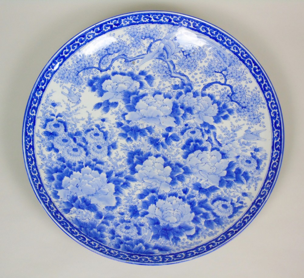 Good Large 19th Century Japanese Arita Ware Charger View IV