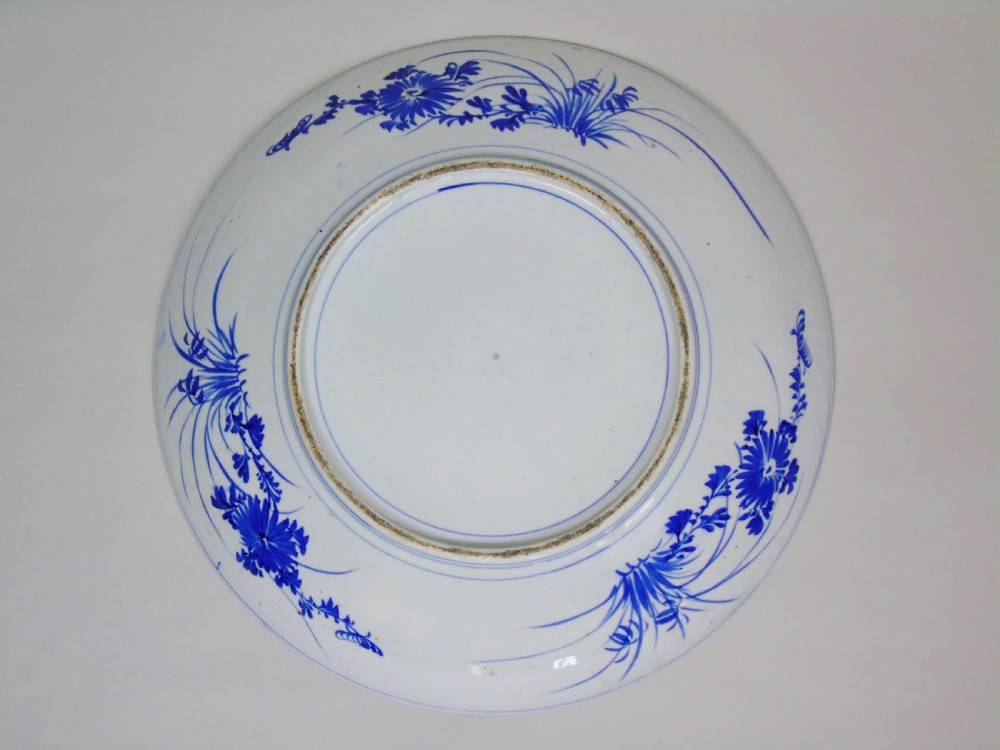 Good Large 19th Century Japanese Arita Ware Charger View VI