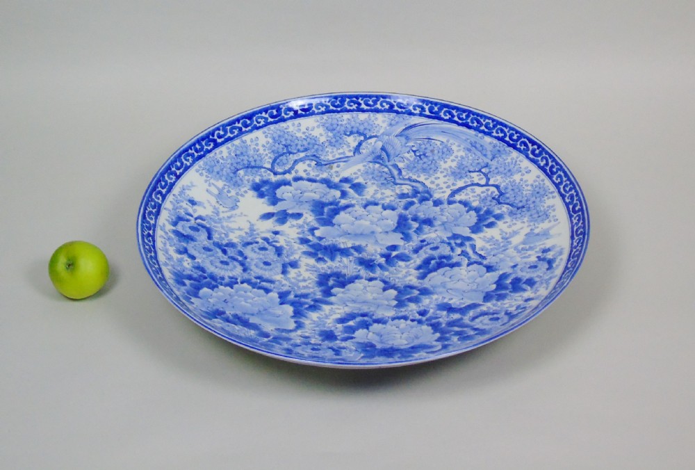 Good Large 19th Century Japanese Arita Ware Charger View VII