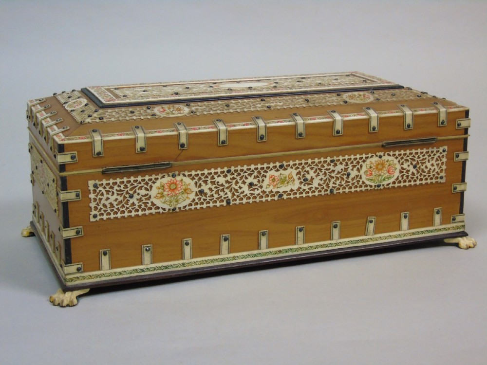 Super Quality Antique Indian Sandalwood Box View III