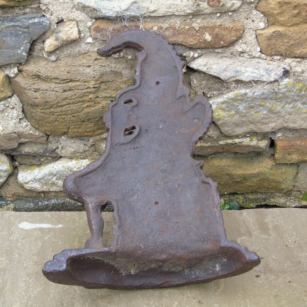 Antique Cast Iron Doorstop Mr Punch View III