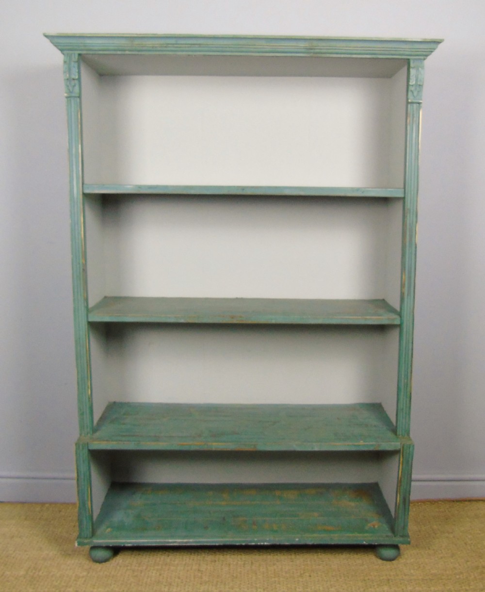 Antique Victorian Painted Bookcase