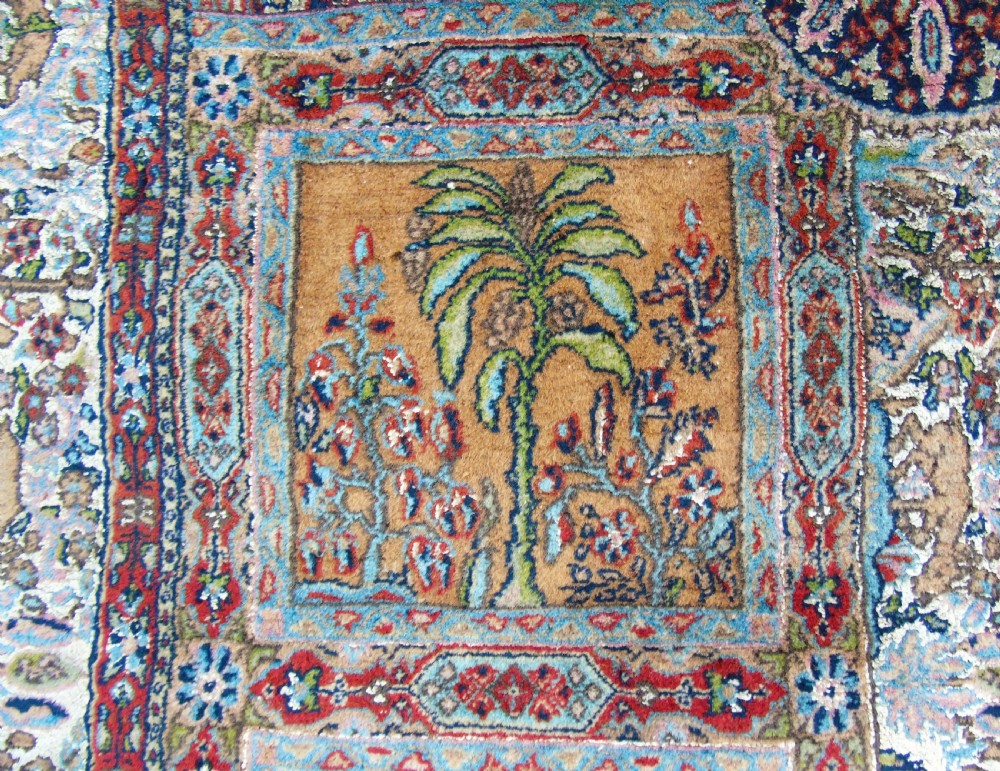 Antique Silk Carpet Garden Design View IV