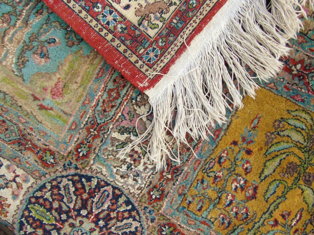 Antique Silk Carpet Garden Design View VIII