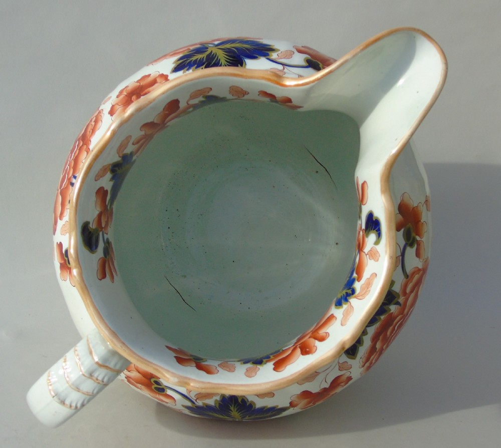 Antique Very Large Staffordshire Stone China Jug View VIII