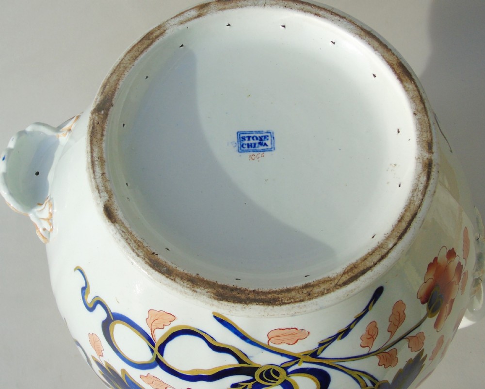 Antique Very Large Staffordshire Stone China Jug View IX