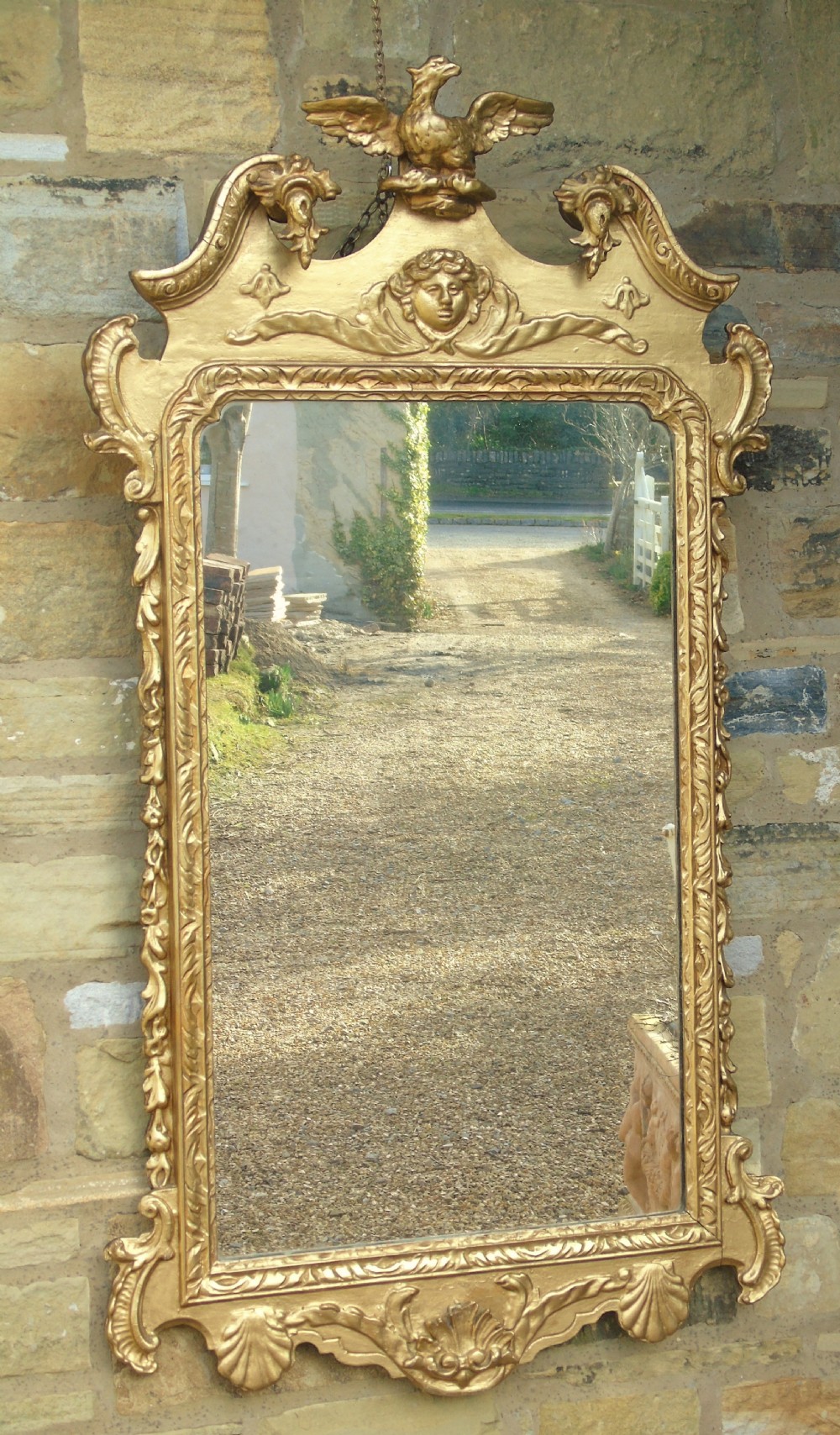 19th Century George III Style Gilt Mirror