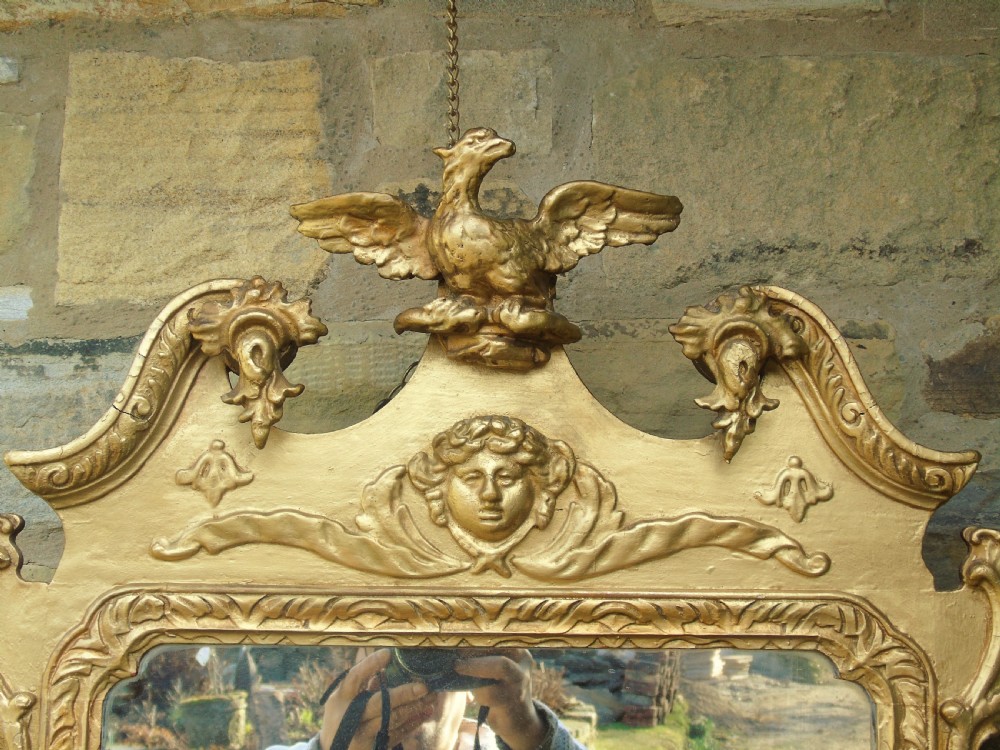 19th Century George III Style Gilt Mirror View IV