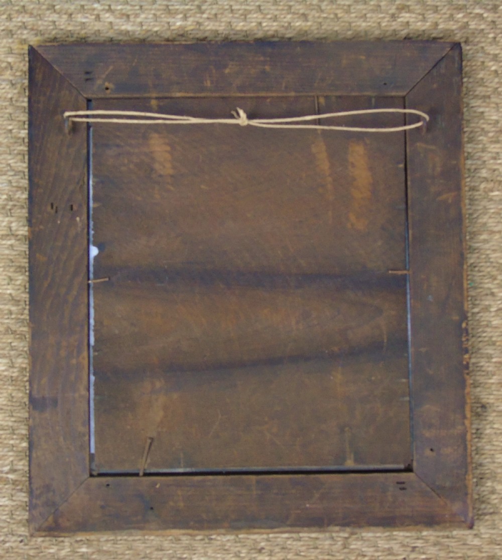 Antique Victorian Tinsel Picture View VII