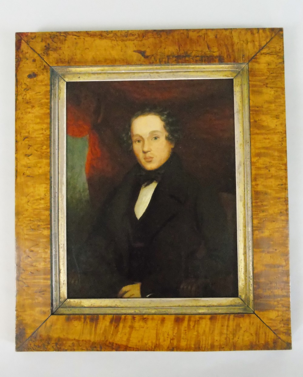 Regency Oil Painting Portrait of Gentleman 19th Century View II