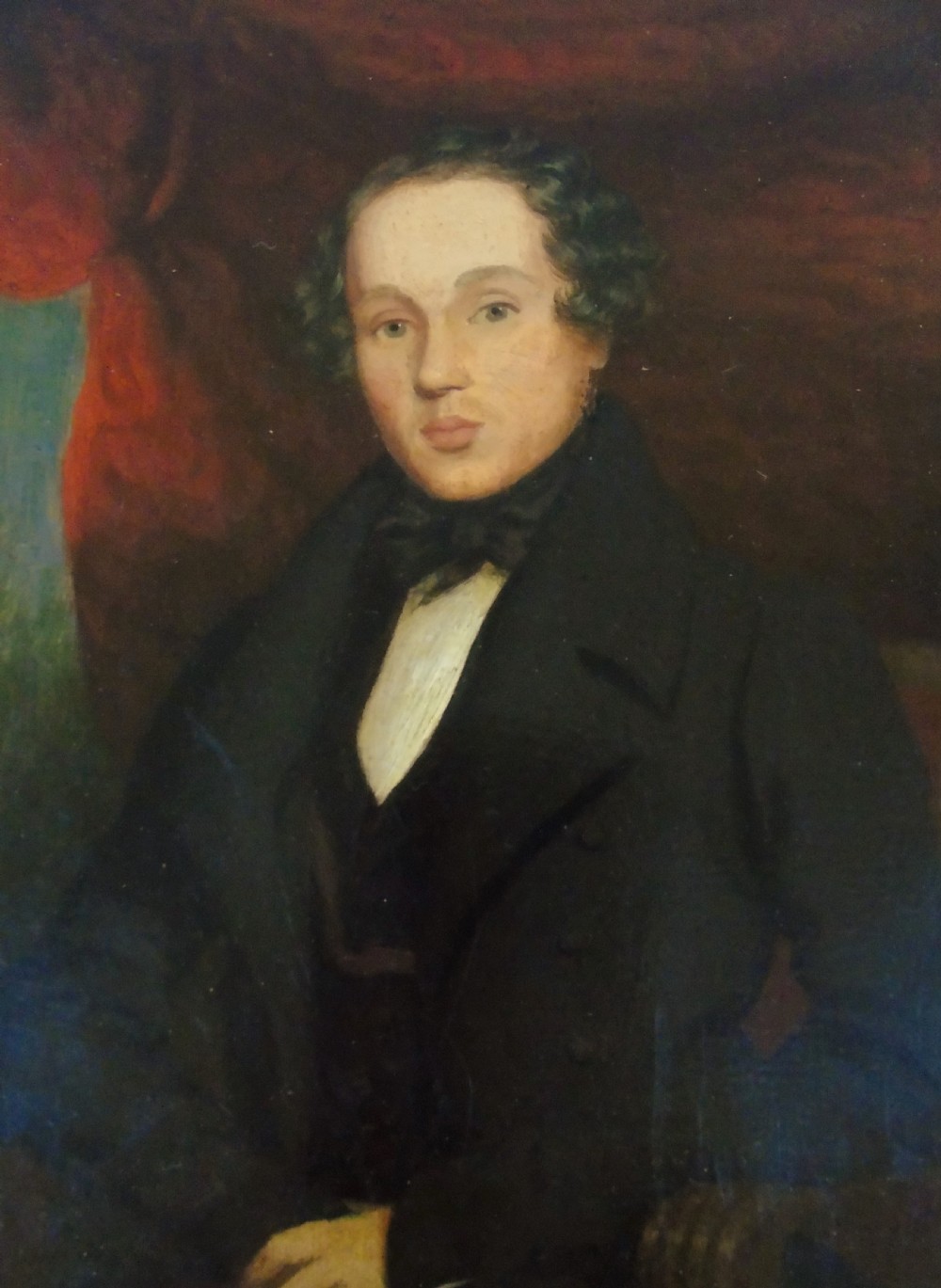 Regency Oil Painting Portrait of Gentleman 19th Century View IV