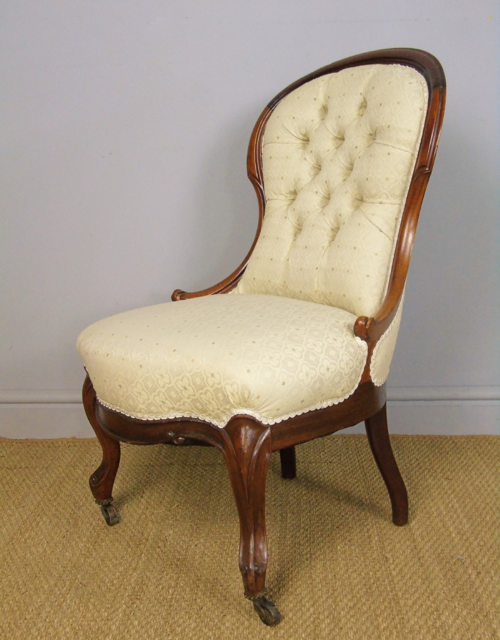 Pretty Victorian Nursing Chair View V