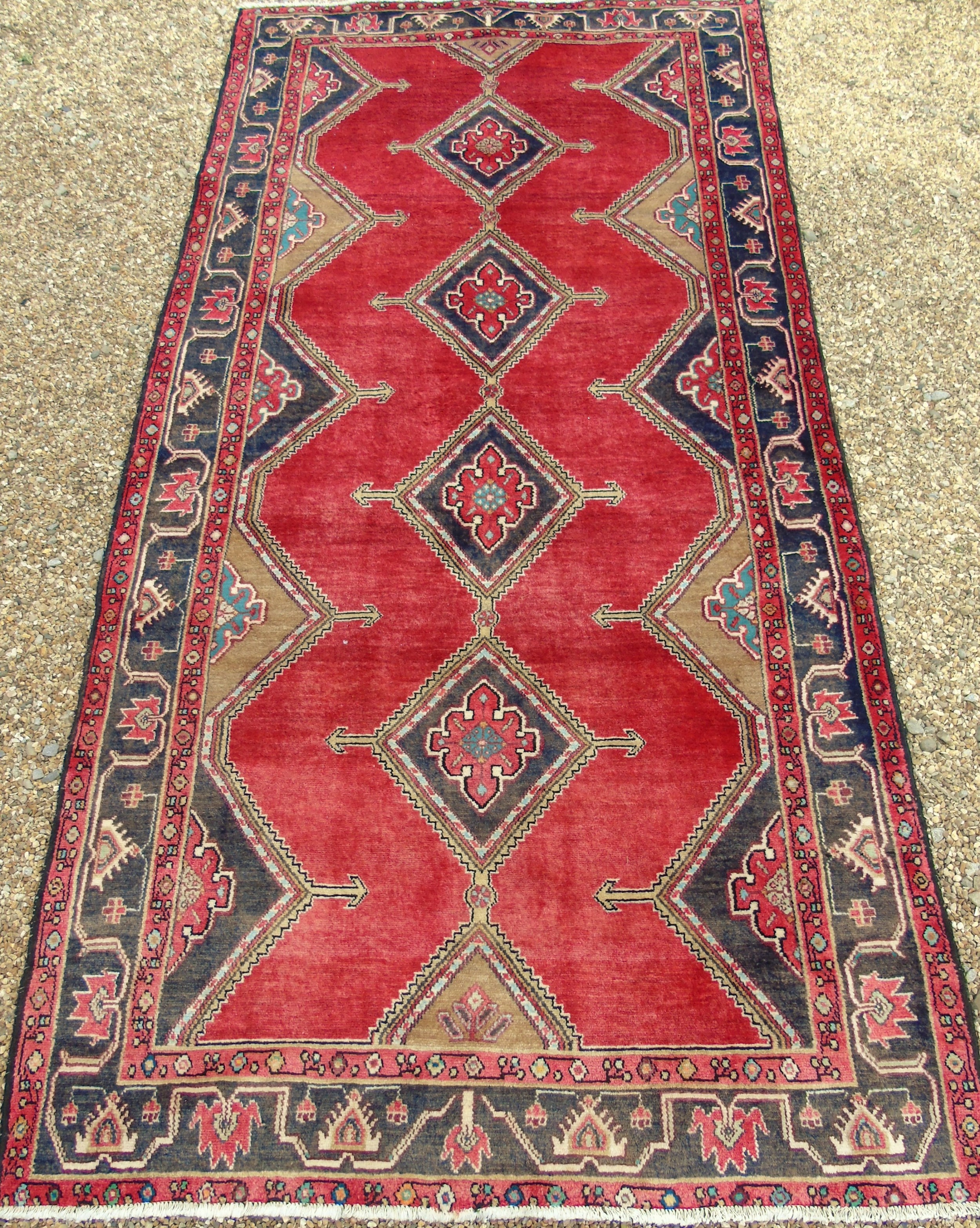 Antique Caucasian Carpet