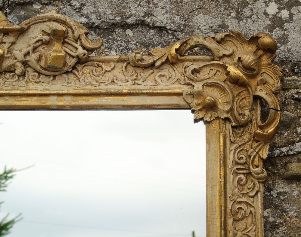 Superb Pair of Antique French Wall Mirrors View VII