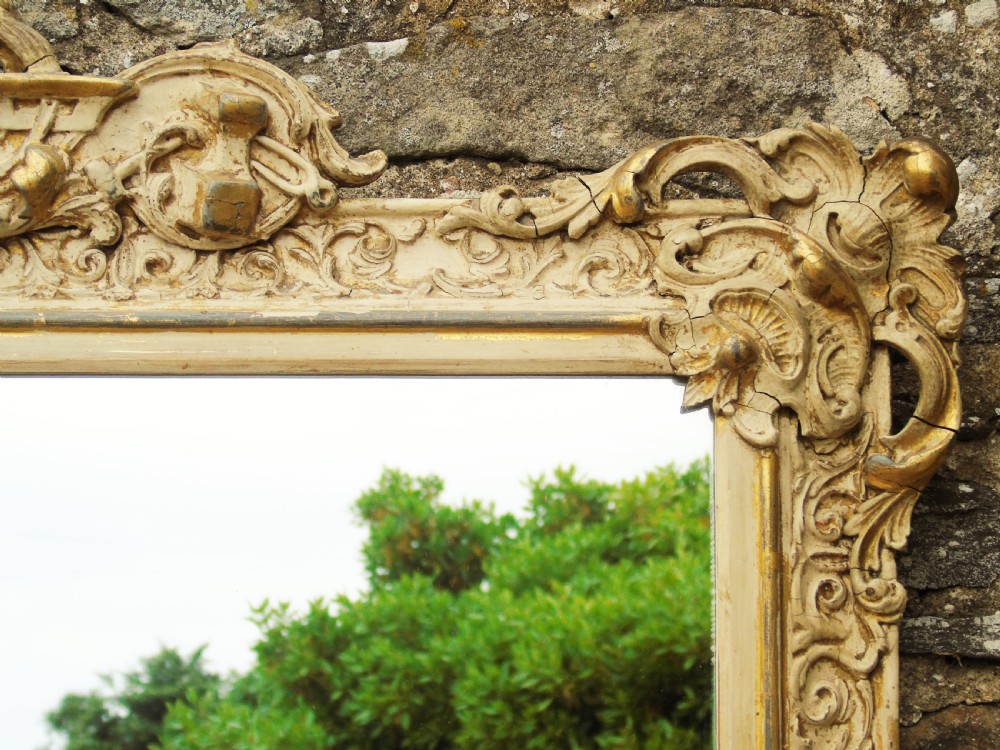 Superb Pair of Antique French Wall Mirrors View VIII