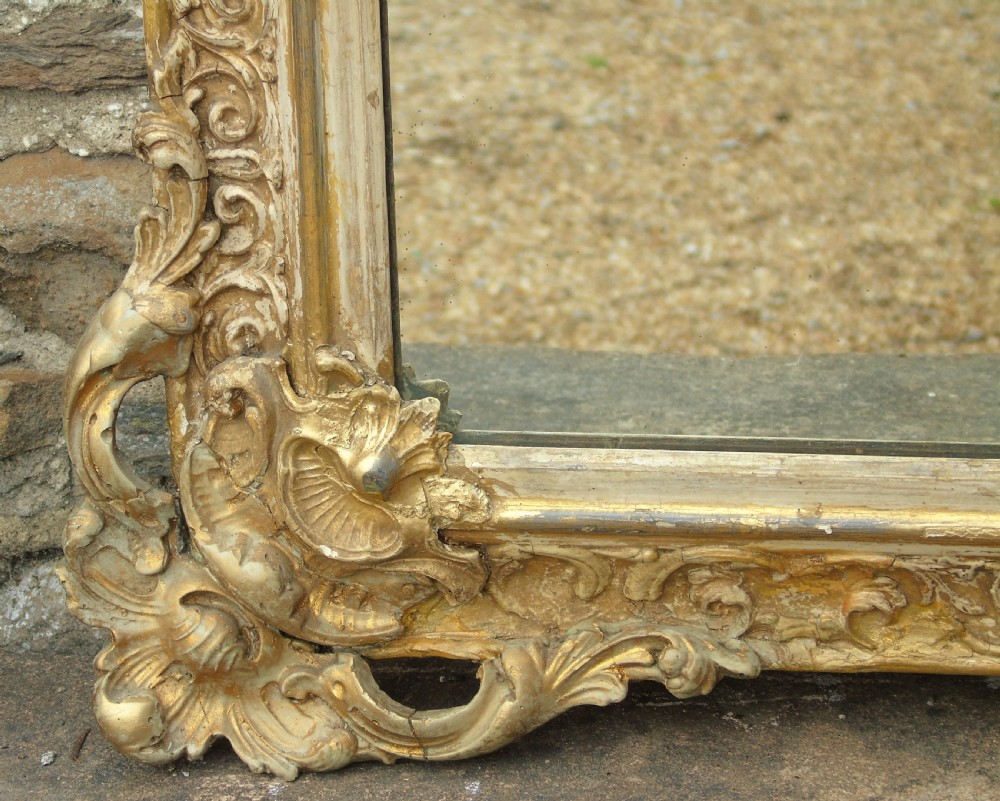 Superb Pair of Antique French Wall Mirrors View IX
