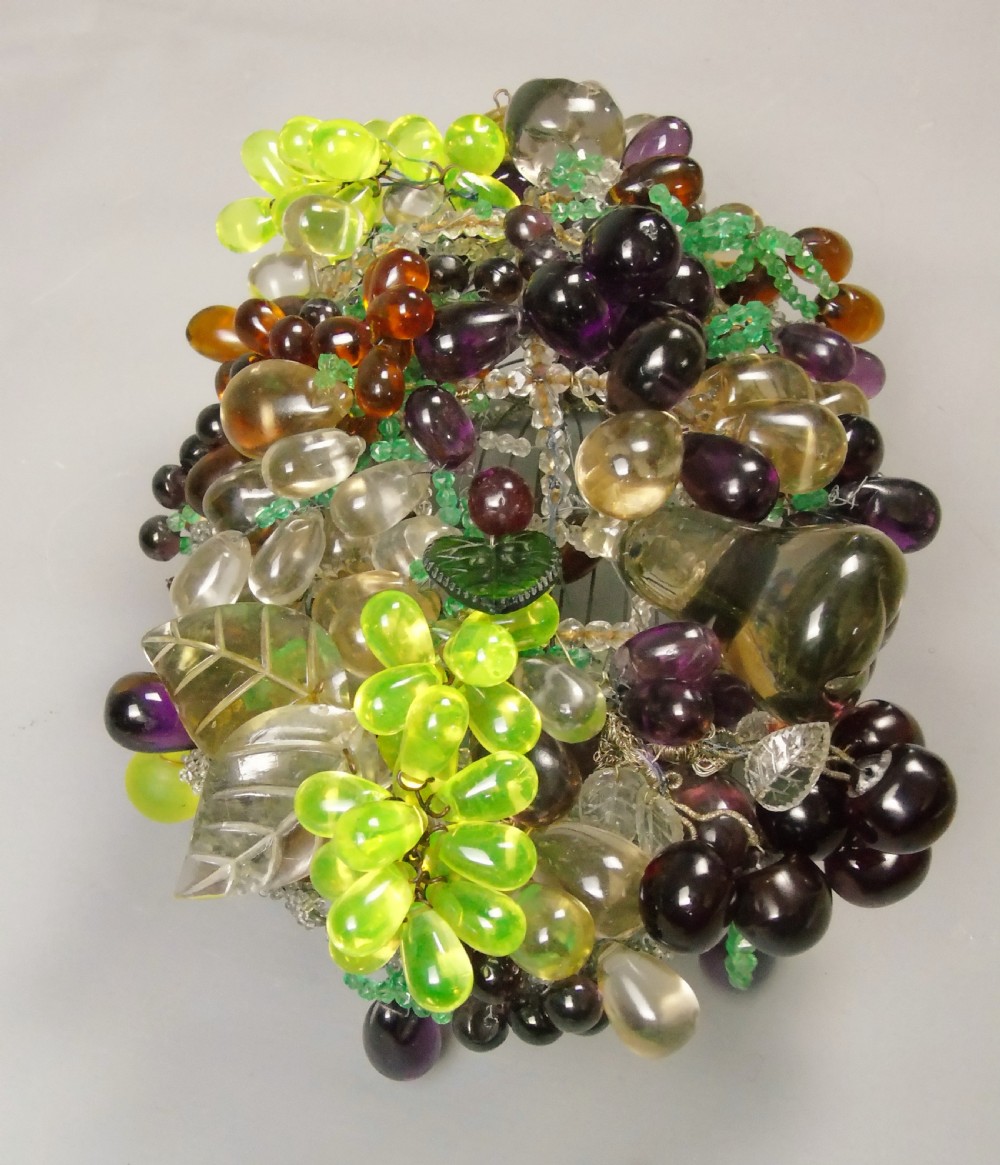 Fabulous Murano Glass Fruit Centrepiece View V