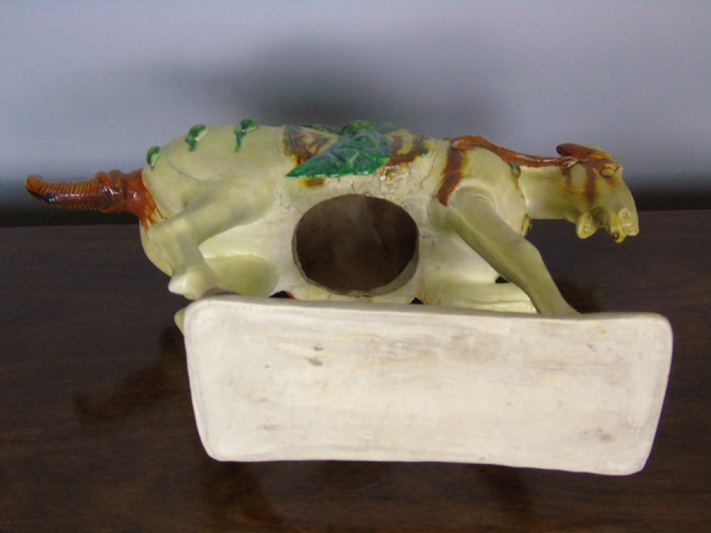 Early 20th Century Chinese Tang Horse Sancai Glaze View VII