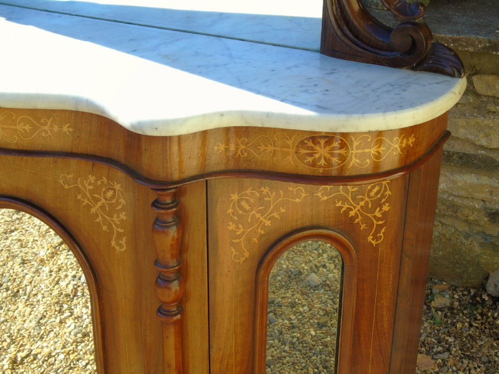 Pretty Victorian Chiffonier Credenza Neat Proportions View VI