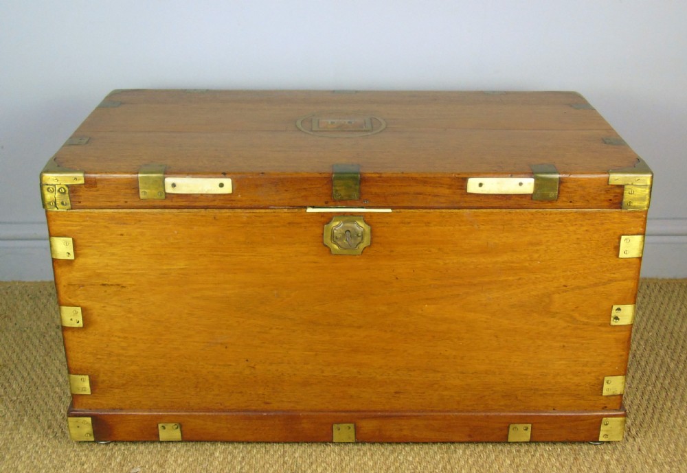 Good Brass Bound Camphor Wood Chest