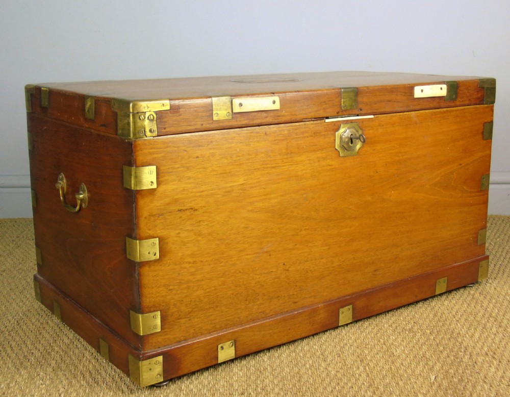Good Brass Bound Camphor Wood Chest View III