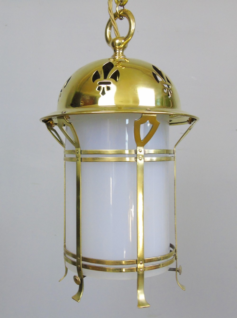 Arts and Crafts Hanging Lantern Ceiling Light View II