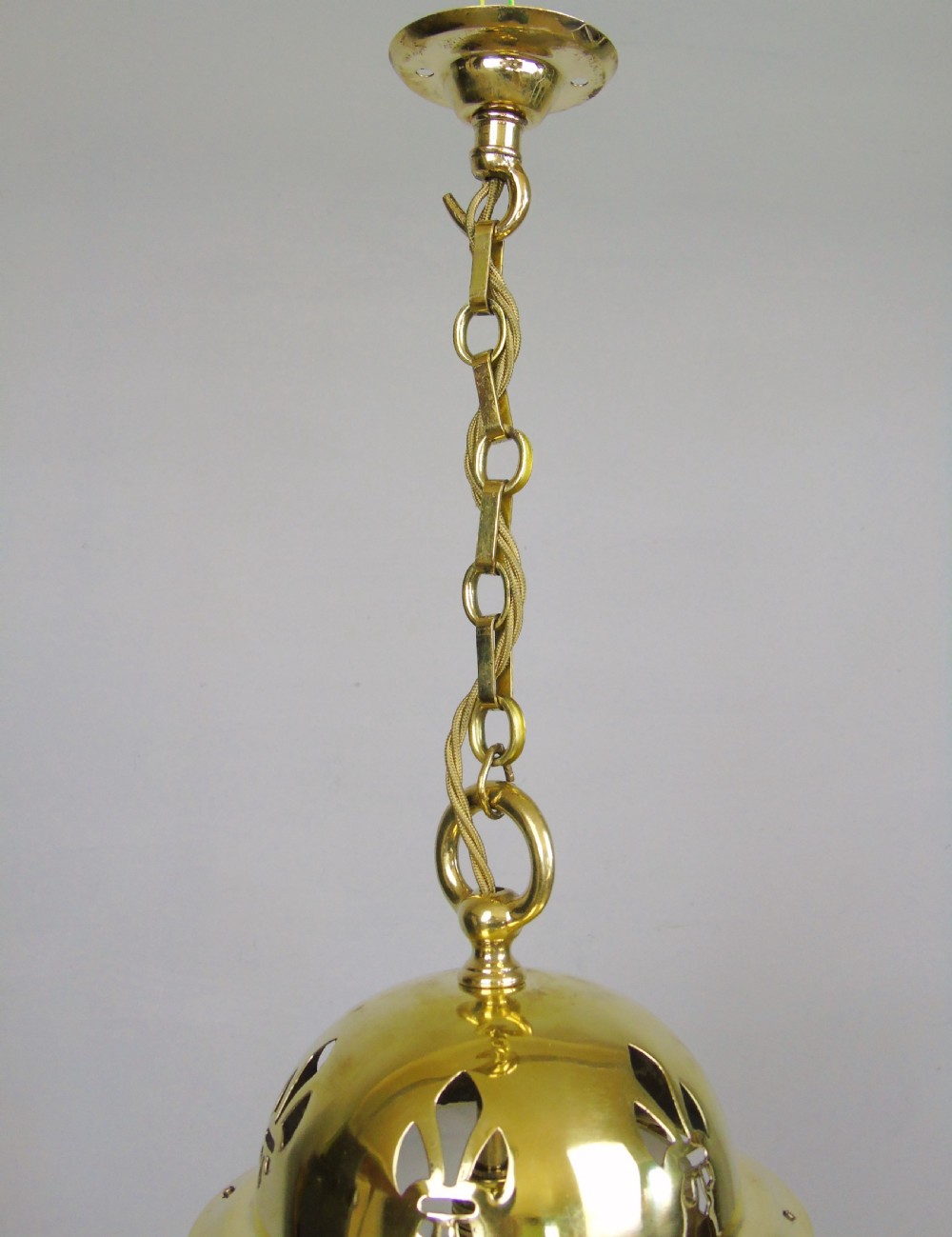 Arts and Crafts Hanging Lantern Ceiling Light View III
